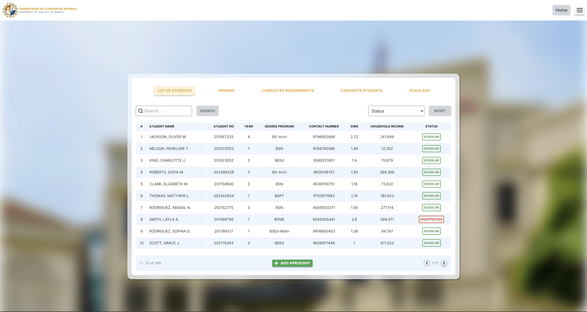PLM Educational Assistance Management System